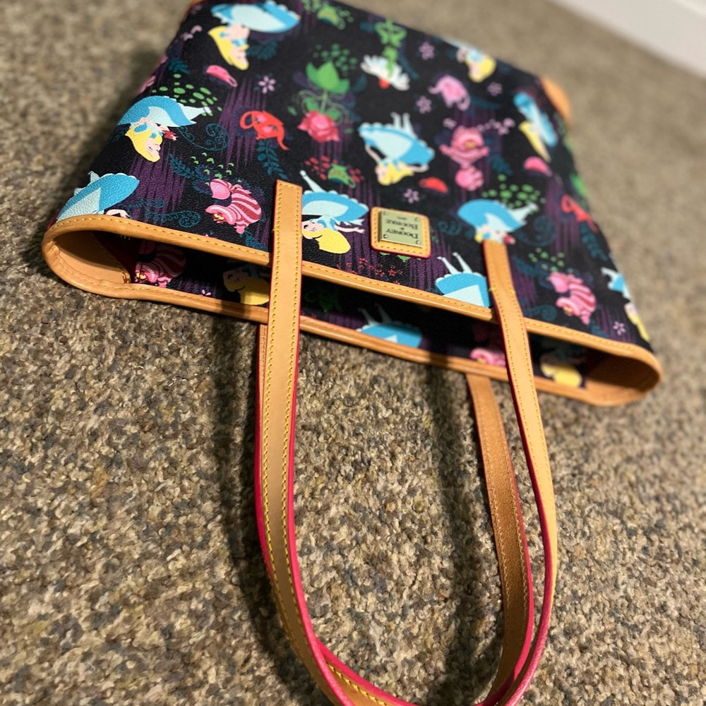 HTF.   Alice in Wonderland D & B tote - Picture 14 of 15